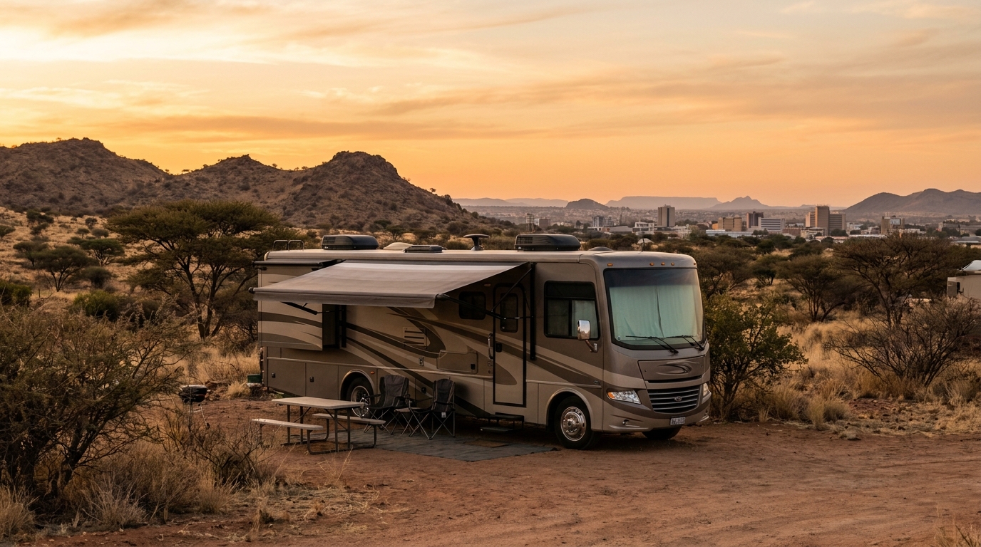 Driving an RV From Windhoek Airport - Routes 2026